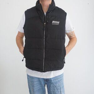North End All Climate Wear Black Ezem System Down Filled Puffer Jacket Vest XL